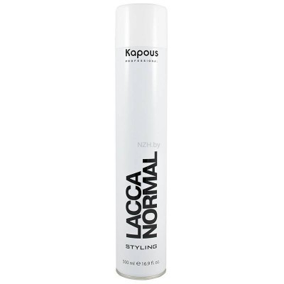 Kapous Professional Лак аэрозольный для волос нормальной фиксации Lacca Normal, 500 мл