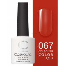 Cosmolac Гель-лак/Gel polish №67 Красный жемчуг 7,5 мл 