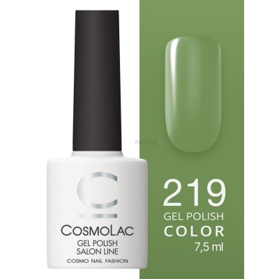 Cosmolac Гель-лак/Gel polish №219 URBAN GREEN 7,5 мл