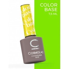 Cosmolac Базовое покрытие для ногтей "Цветная каучуковая база"/Color Rubber Base №4 7.5 мл