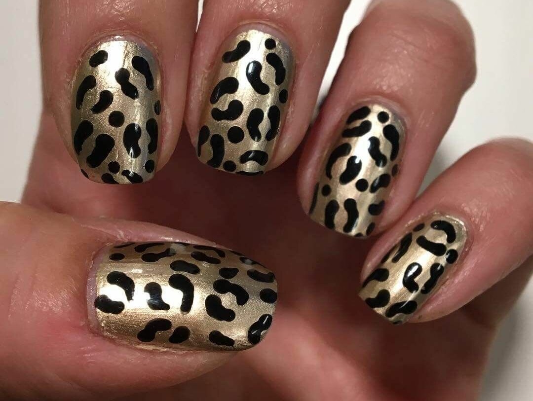 Модный маникюр с леопардовым принтом. 85 фото лучших идей на короткие и длинные ногти